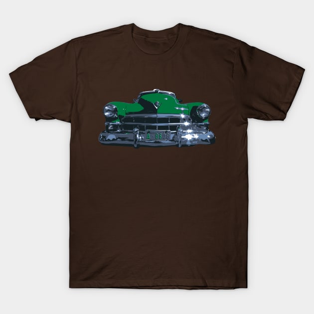 1949 Cadillac Front End T-Shirt by JonnyFivePhoto